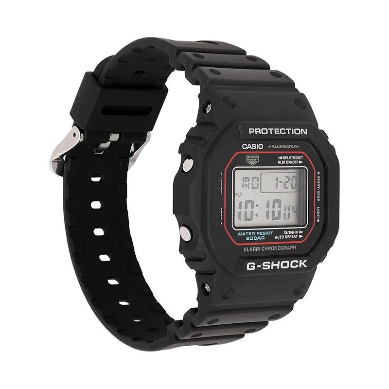 Casio G-Shock Digital Grey Dial Men's Watch- DW-5600RL-1DR